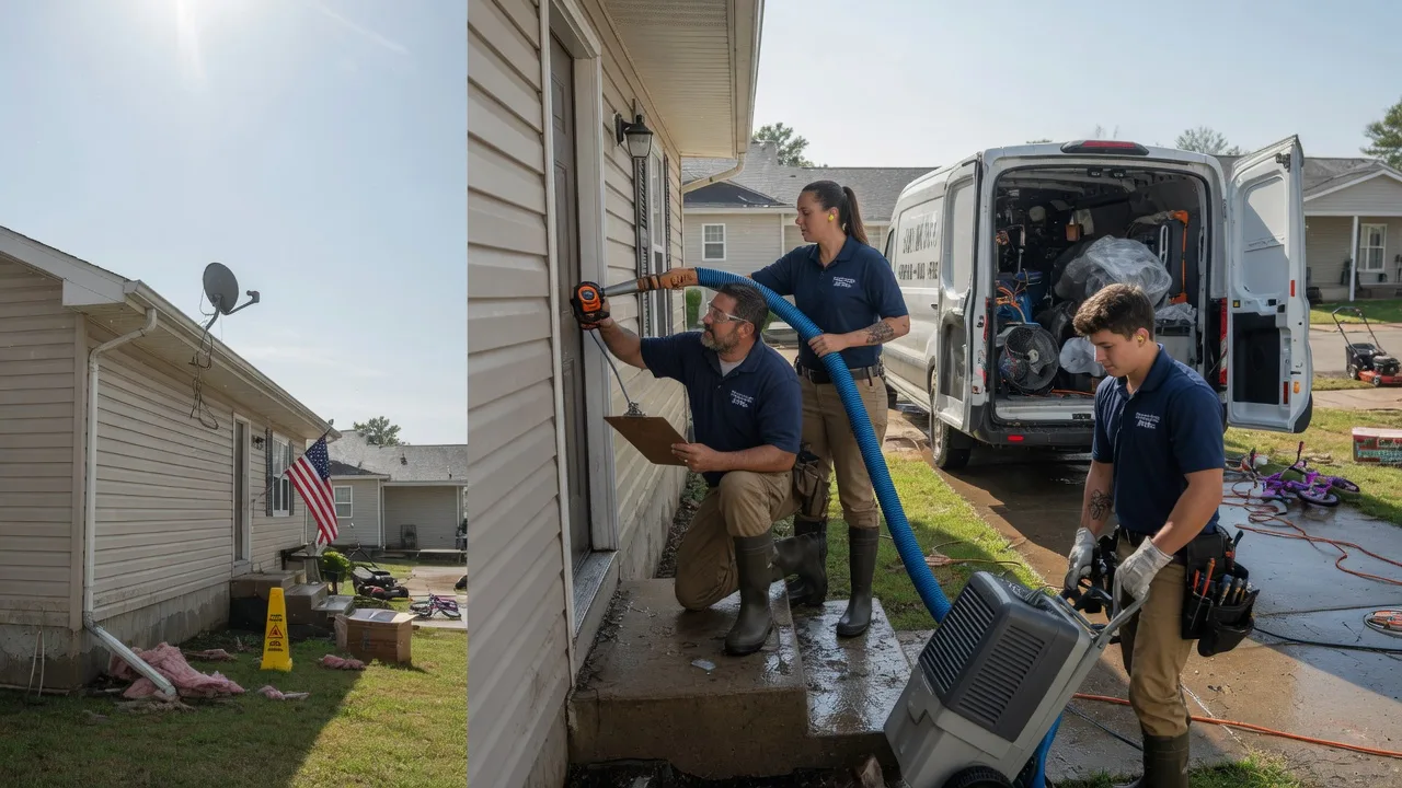 Ceiling Water Damage Restoration in Lascassas, TN near me